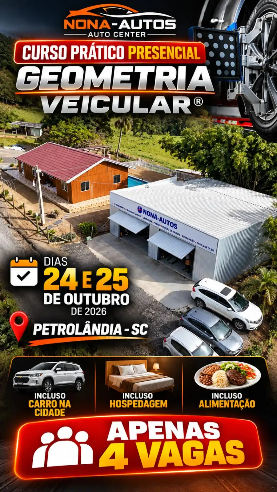 Petrolândia-SC outubro 2026